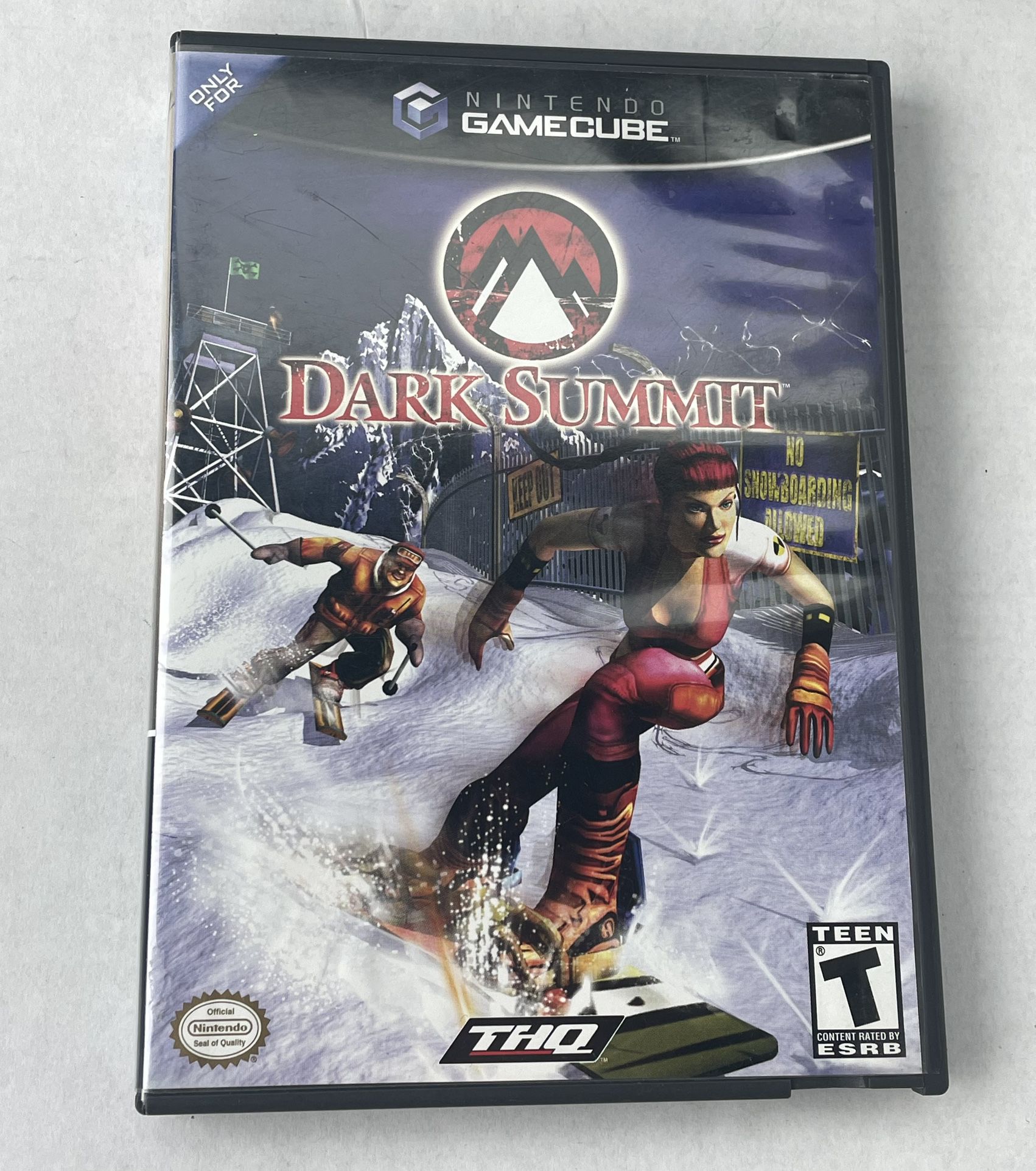 Dark Summit (Nintendo GameCube, 2002) Not Tested, See Pictures! Some Scratches