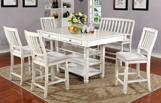 6pcs Counterheight Dinning set