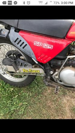 1200 miles Suzuki sp 125 motorcycle endoro duel sport