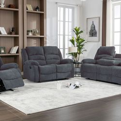 sofá and loveseat recliner $54 down 