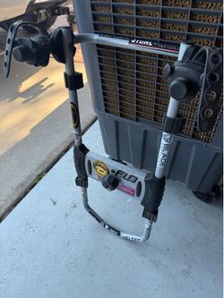 Jeep wrangler bike rack that mount to the spare tire