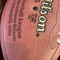 Broncos Super Bowl Football 1993