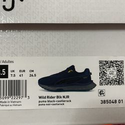 PUMA SHOE SIZE 8.5 And 12