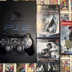 PS2 PlayStation Metal Of Honor Trilogy 