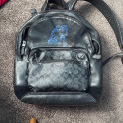 Limited Addition Black Panther X Coach Collab Backpack