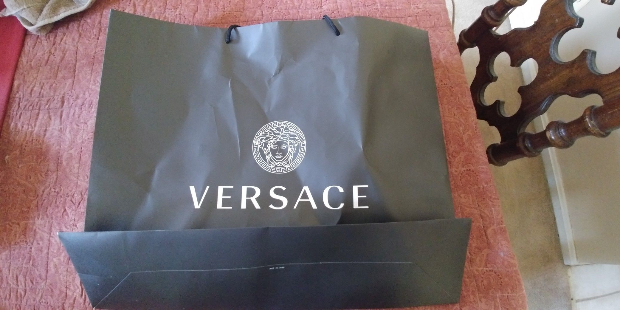 Versace shopping bag