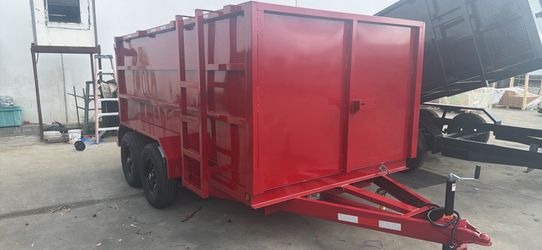 New 2027 smooth wall trailer 6 lugs 12 ft