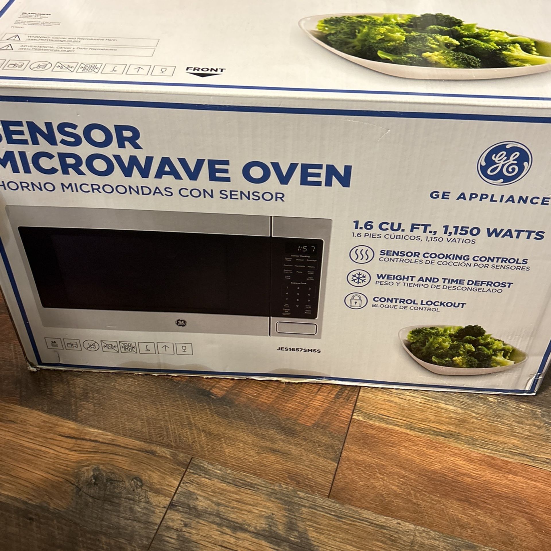 GE 1.6 Sensor Microwave Oven
