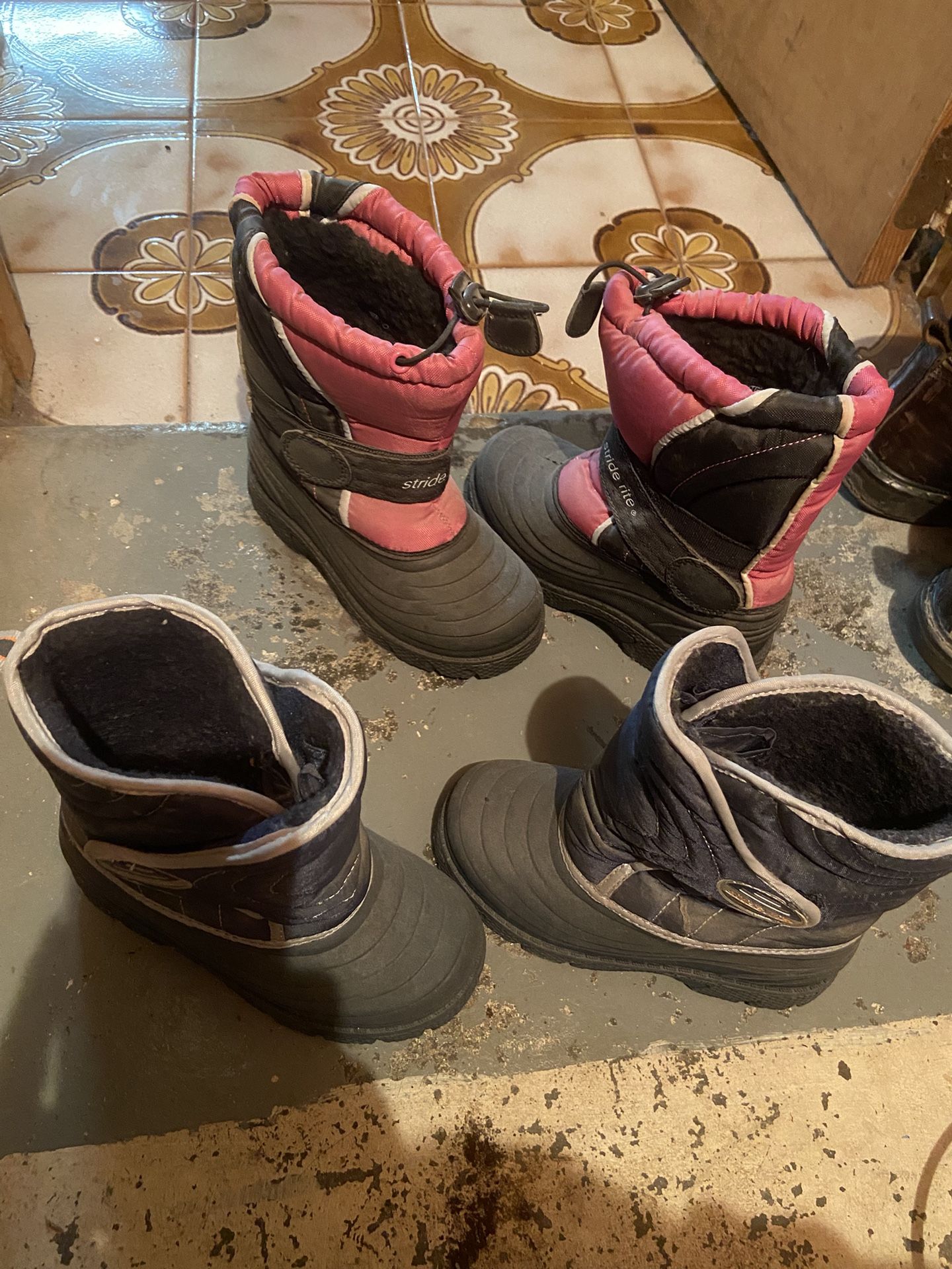 Stride Rite Snow Boots Boys 12 Girls 13 Boys Size 1 Available Too