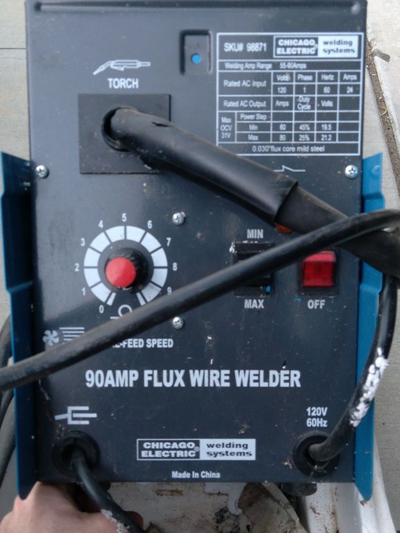 90 Amp Flux Wire Welder. 15% off Sale!!