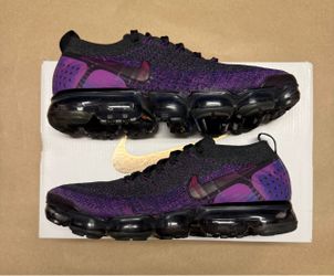 Nike Air Vapormax Flyknit 2 Night Purple men’s size 10.5 running shoes Rare!