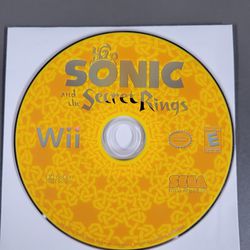 Sonic And The Secret Rings For Nintendo Wii 