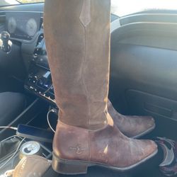 Lucchese Broncobuster FULL Leather Boots 