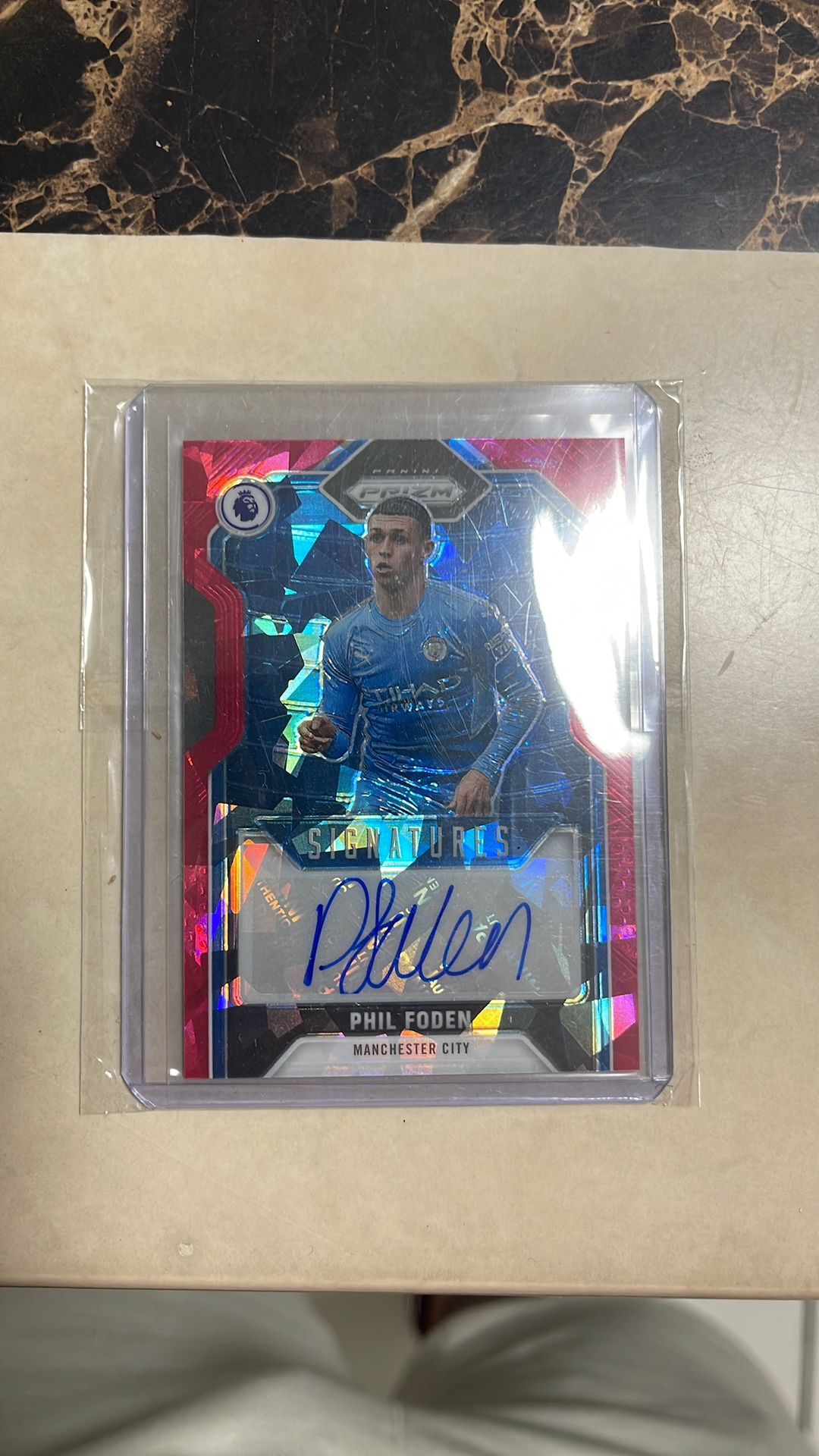 Phil Foden Sigh Card