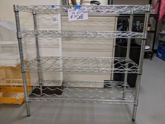 Wire Wine Rack for 36 Bottles - 35"x36"x14" - Used Good Condition