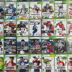 32 sport Xbox 360 games