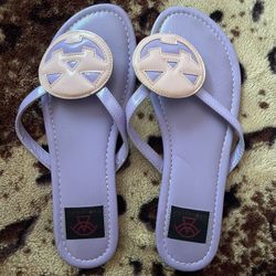 Strange Cult Pumpkin Sandals Size 7