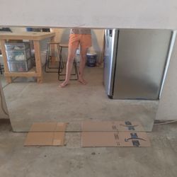 59⅜ x 42" Frameless Mirror
