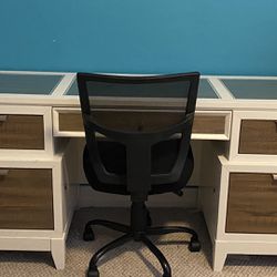 Heavy Duty Desk With Office Chair 