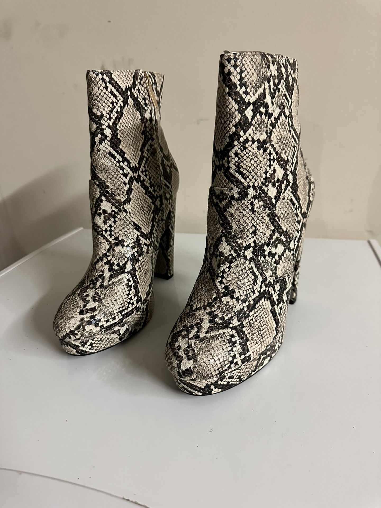 Aldo Snake Print Boots