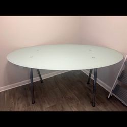 Glass IKEA Table 