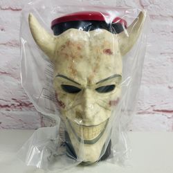 Black Phone 2 Grabber Mask Tumbler W/Lid & Straw Cinemark Movie Theater