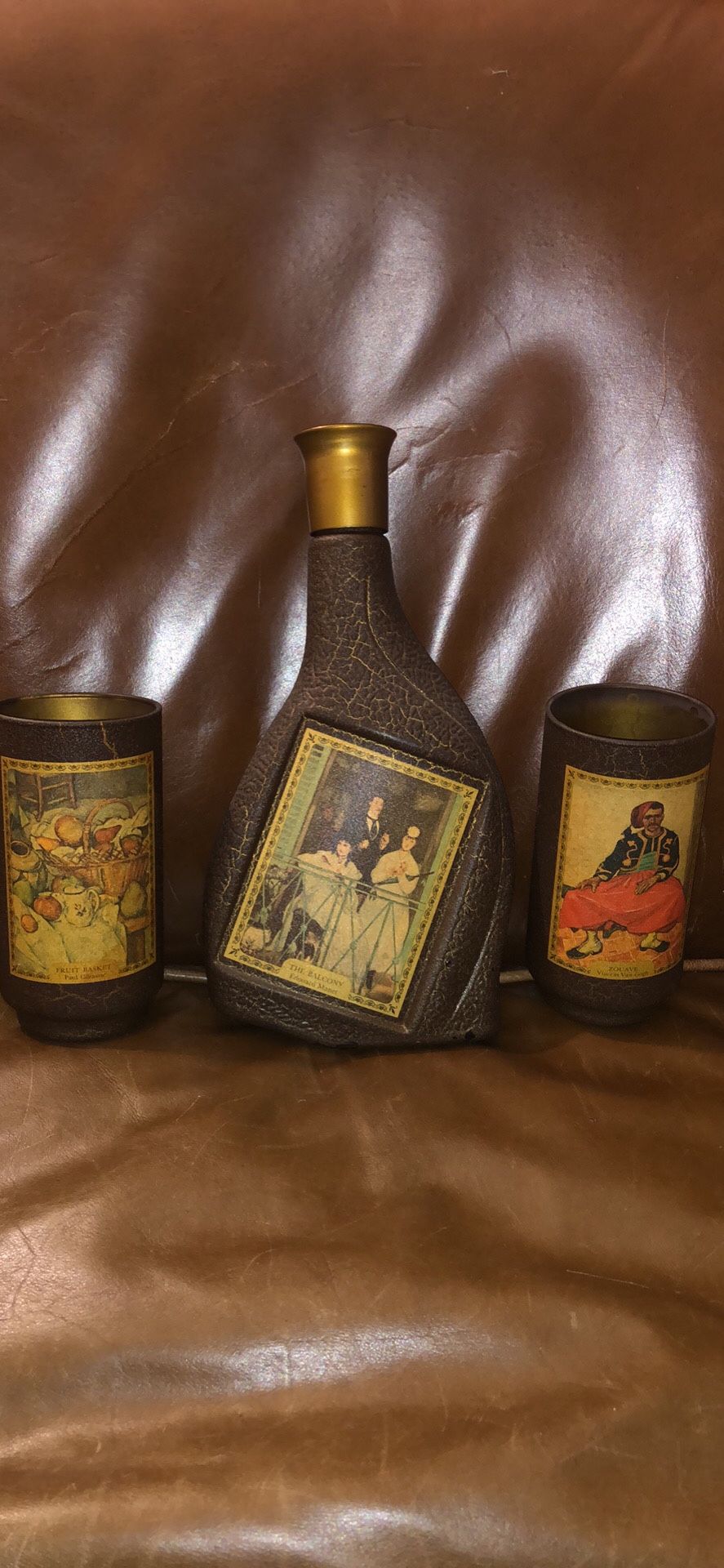 Vintage Masters bottle and cup collection