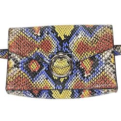 Rebecca Minkoff Snakeskin Crossbody Bag Jean Belt Multicolor Mini Wallet Purse