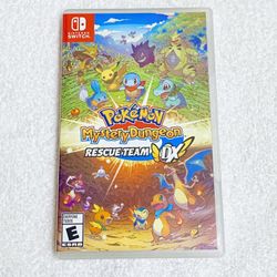 Nintendo Switch Pokémon Mystery Dungeon Rescue Team DX