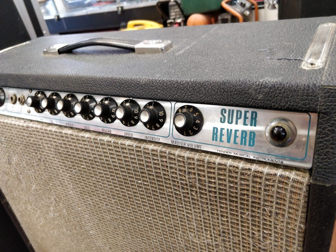 Fender Super Reverb AMP Guitar Amplifier 1974 1975 Pasadena pawn shops