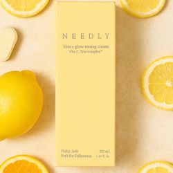 NEEDLY VitaC Trus Complex Glow Toning Cream Korean Skincare Face Bright Skin New
