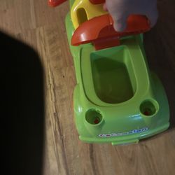 Cocomelon riding you with storage. makes music