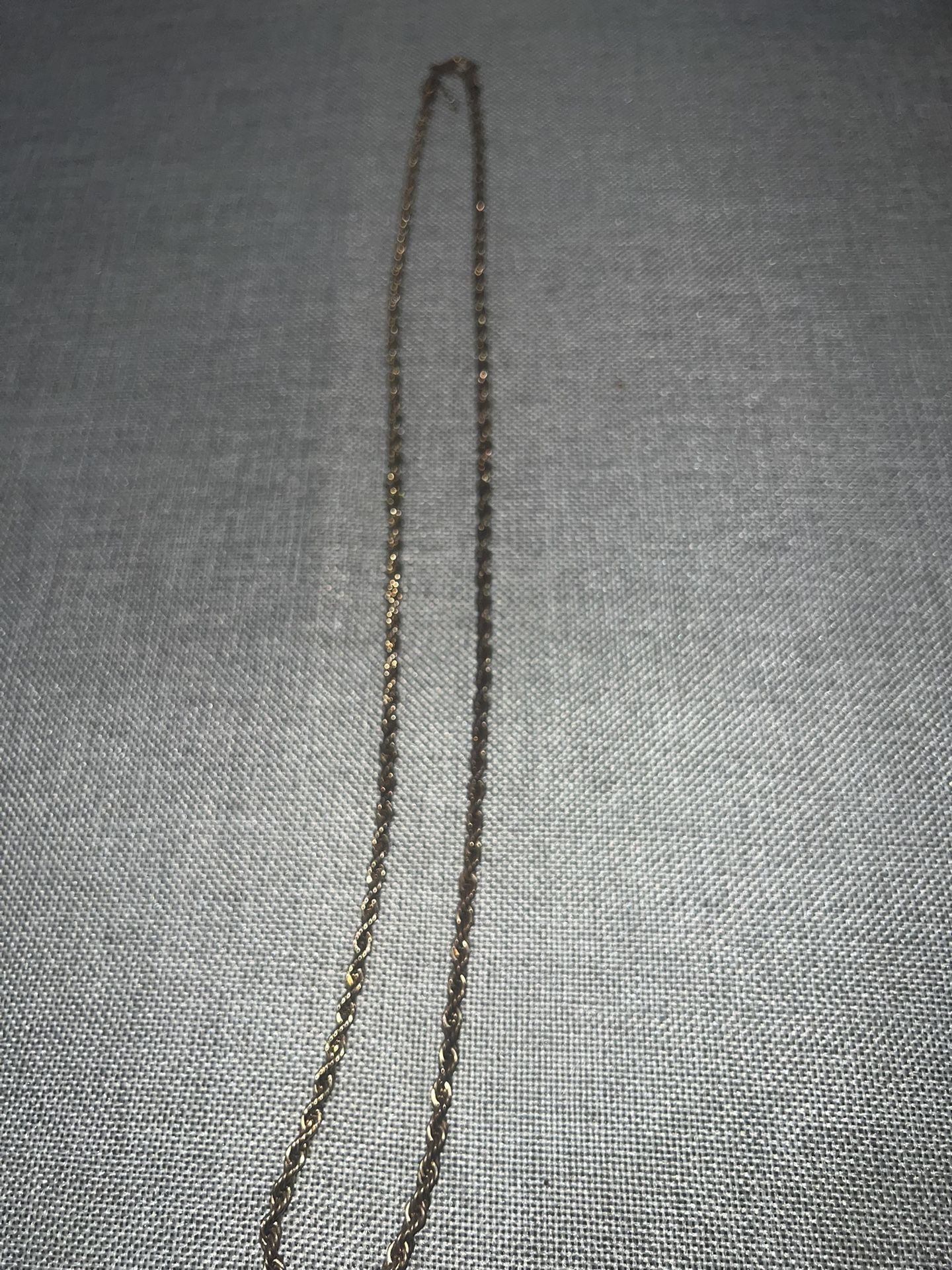 Rope Chain Gold Plated