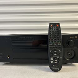 Pioneer VSX-D810S Audio Video Multi-Channel Receiver With Remote Control Volume Knob Missing Tested Works