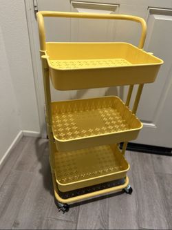 3 Tiers Rolling Cart, New