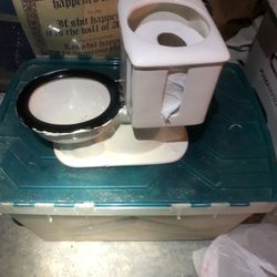 Ceramic Toilet Bowl Paper Holder 
