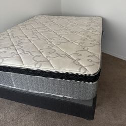 Mattress And Boxspring Brand New Comes With Rails