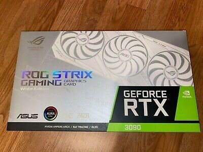 ASUS ROG Strix NVIDIA GeForce RTX 3090 White OC Edition