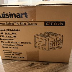 BRANDNEW CUISINART TOASTER 4 Slots 