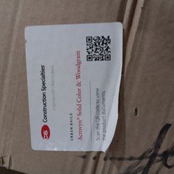 8" Acrovyn Crashrail Caps