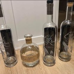 Bourbon Bottles (empty) 