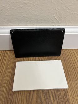 Black Card Holder + Blank Cards