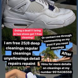 Jordan Repair/ Nike Cleanings / Sneaker Restoration 