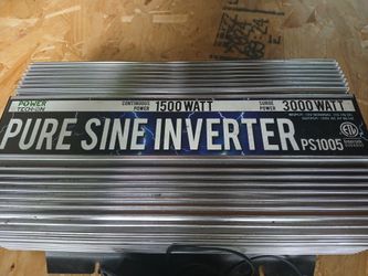 1500 pure sine inverter