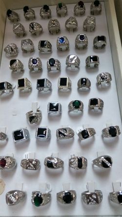 Stainless steel. Each $25.