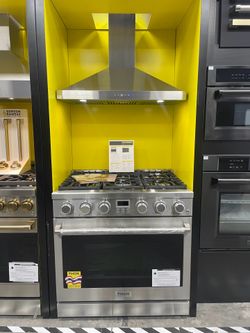 Thor 36” 2 piece bundle - Gas Range & Chimney Hood