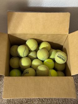 100 Used Tennis Balls – Mixed Brands