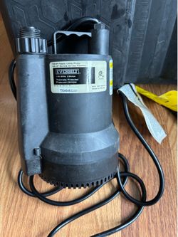 Everbilt Utility water transfer pump
