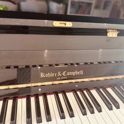 Kohler & Campbell Upright Piano (Est. 1896) – Great Condition 