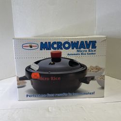 Nordic Ware Microwave Micro Rice Automatic Rice Cooker 68000 - Brand New - NIB